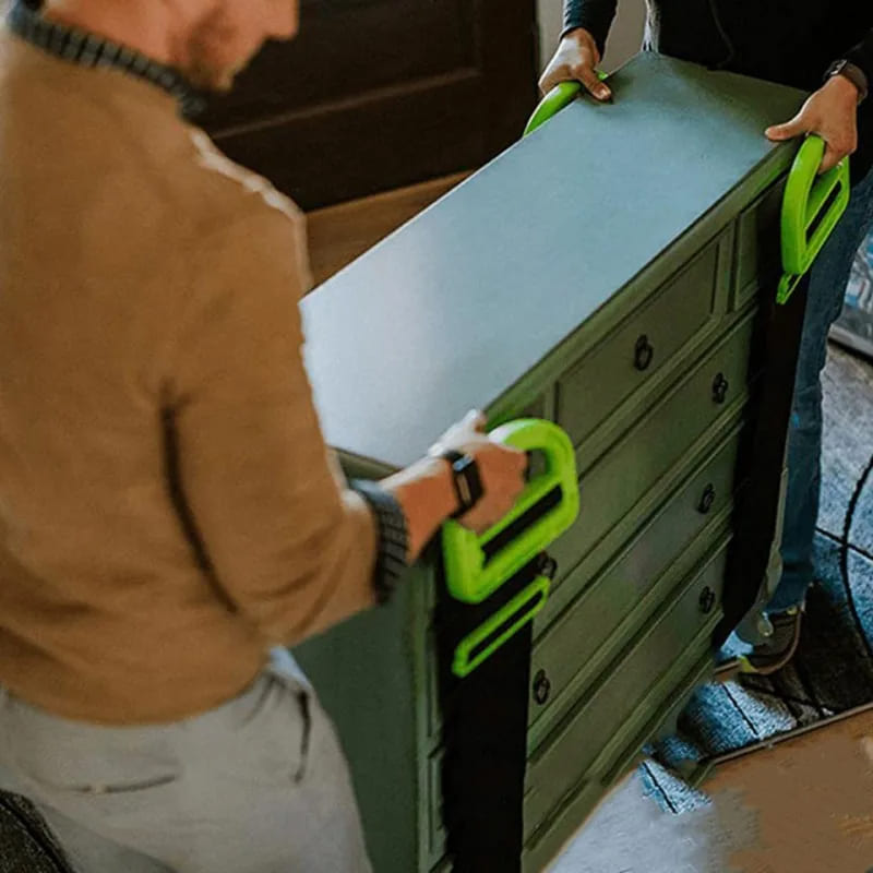 Correa elevación carga cajas