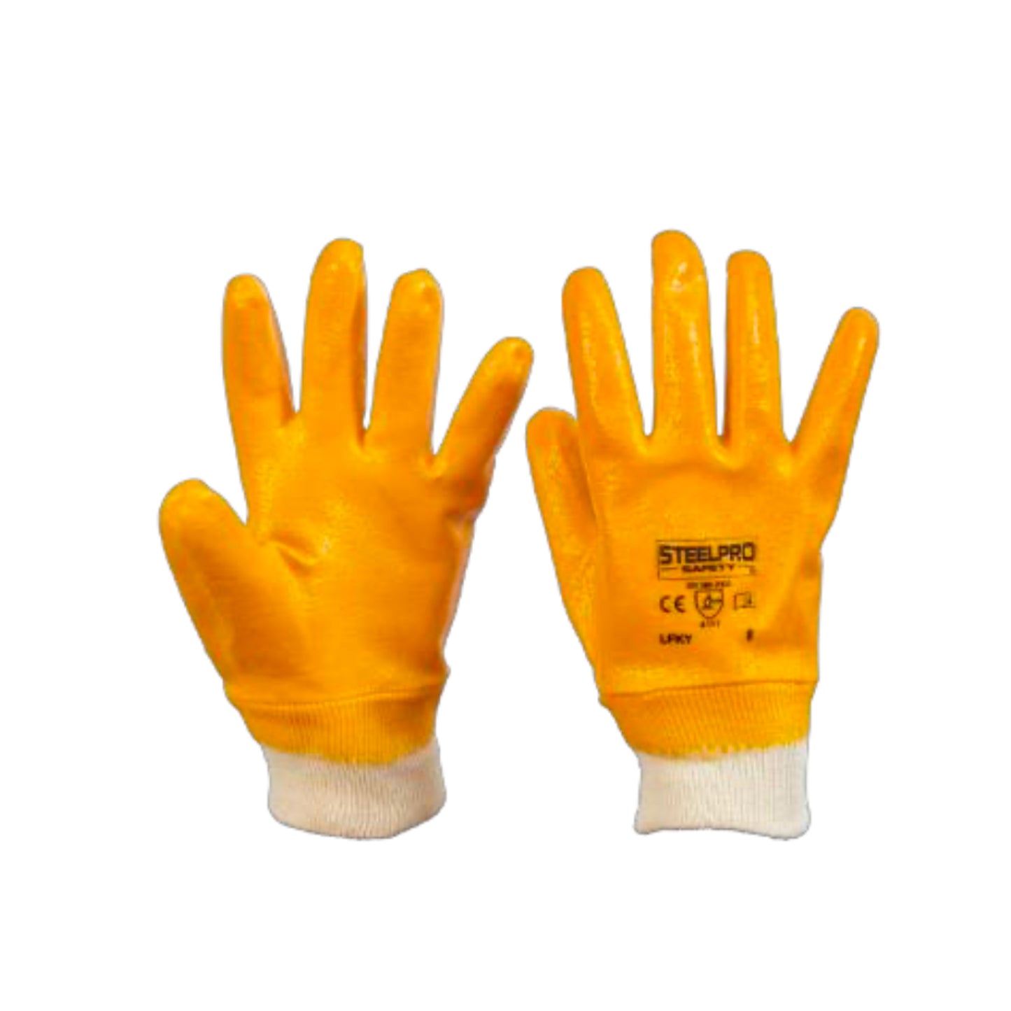 GUANTE NITRISAFE SUPERVISOR PUÑO TEJIDO LFKY (TALLA 8)