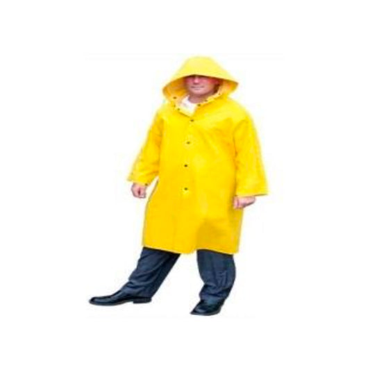 IMPERMEABLE TIPO GABÁN AMARILLO