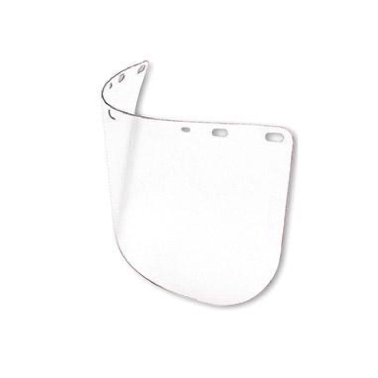 Visor en Policarbonato sin ribete 8 X 16