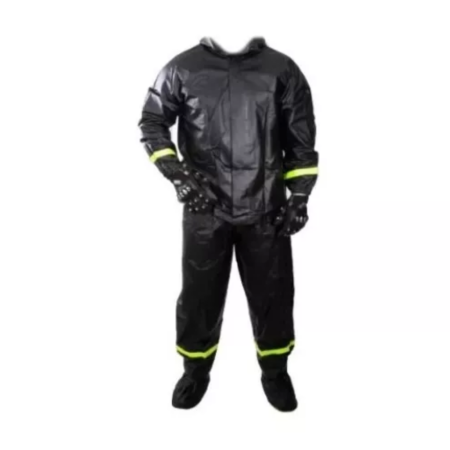 Impermeable en PVC Con Capucha para Moto