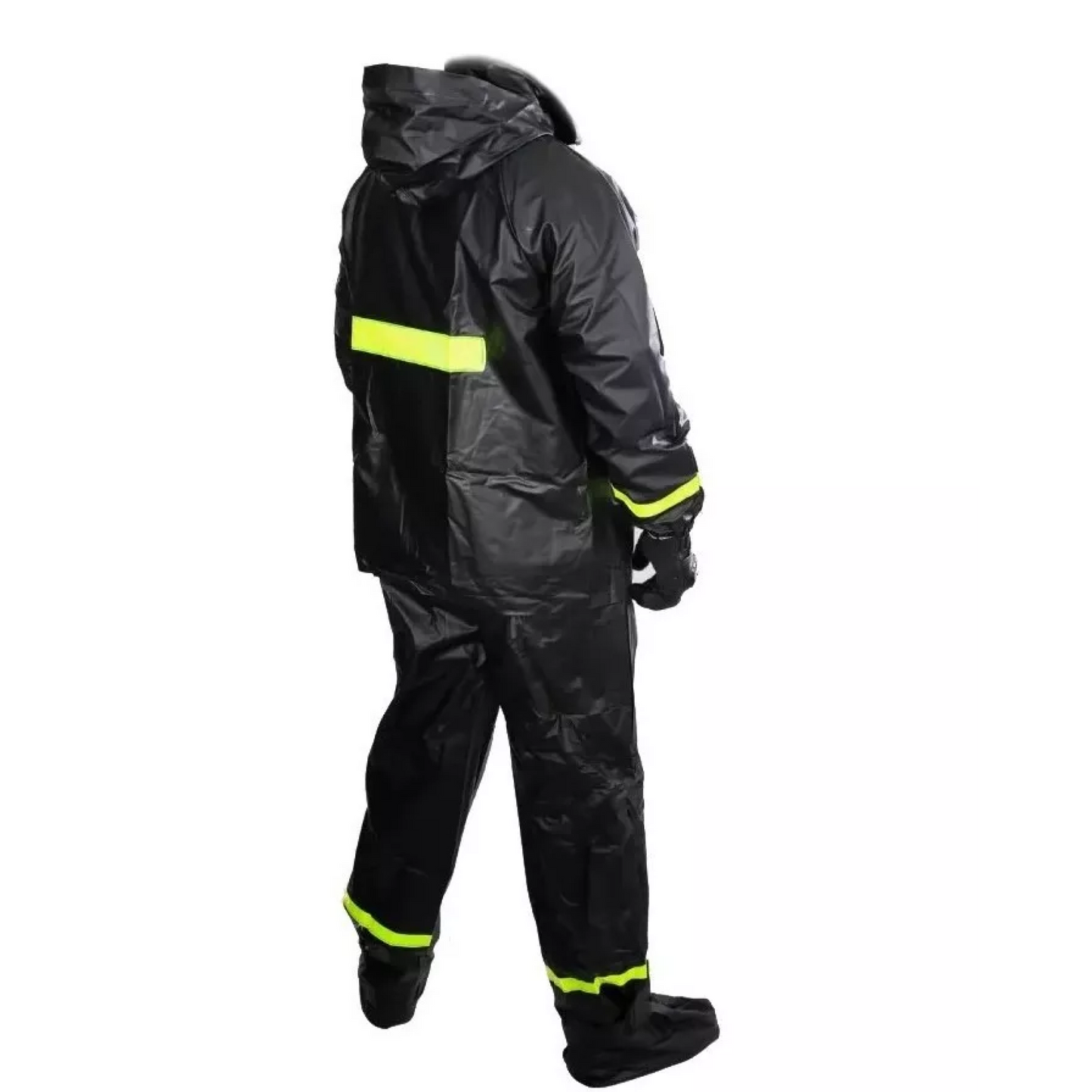 Impermeable en PVC Con Capucha para Moto